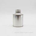 Empty Metal Cans Round